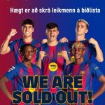 Uppselt á Barca Academy Football Camps Iceland 2026